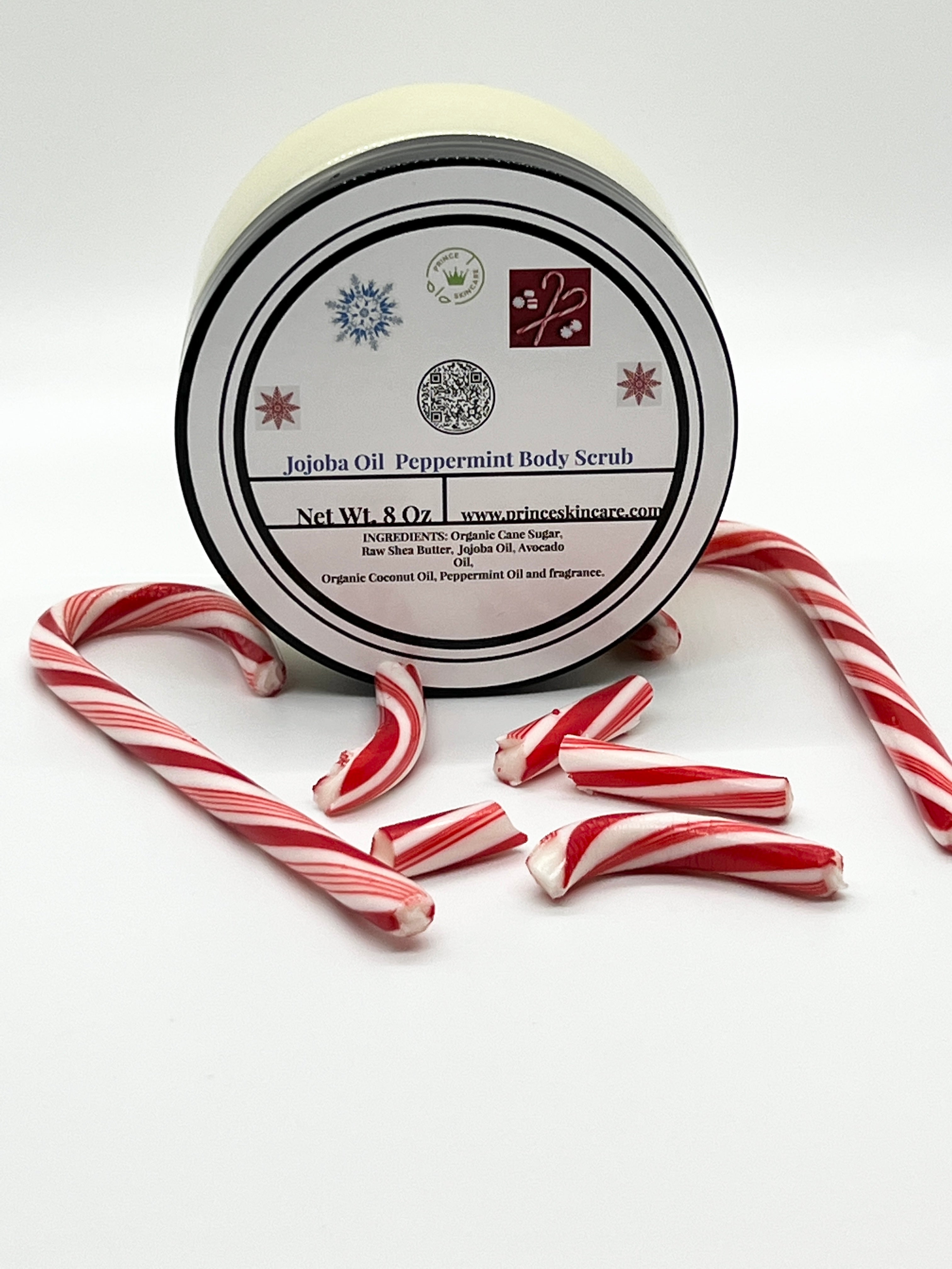 Jojoba Oil Peppermint Body Scrub