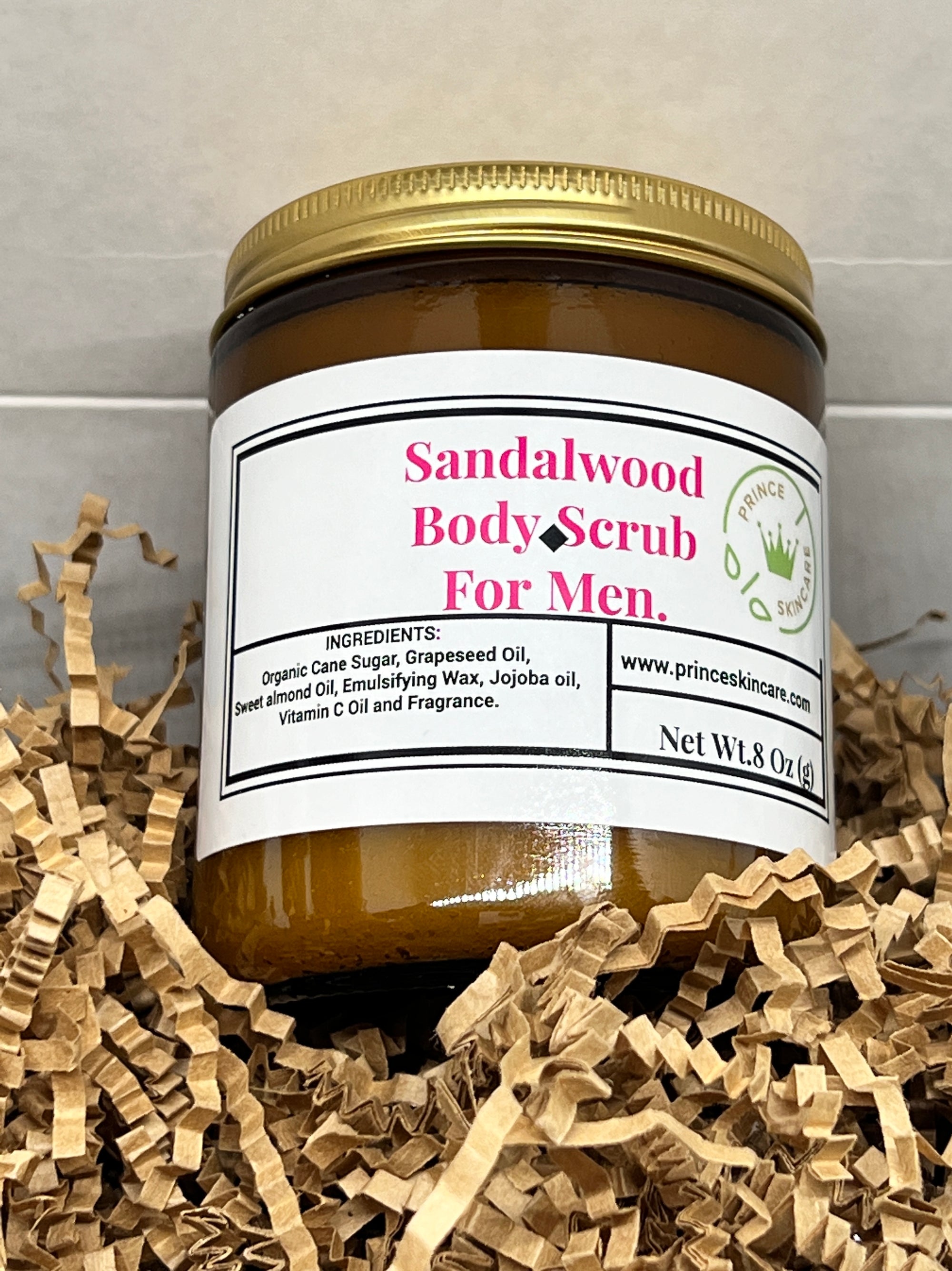 Sandalwood Body Scrub For Men