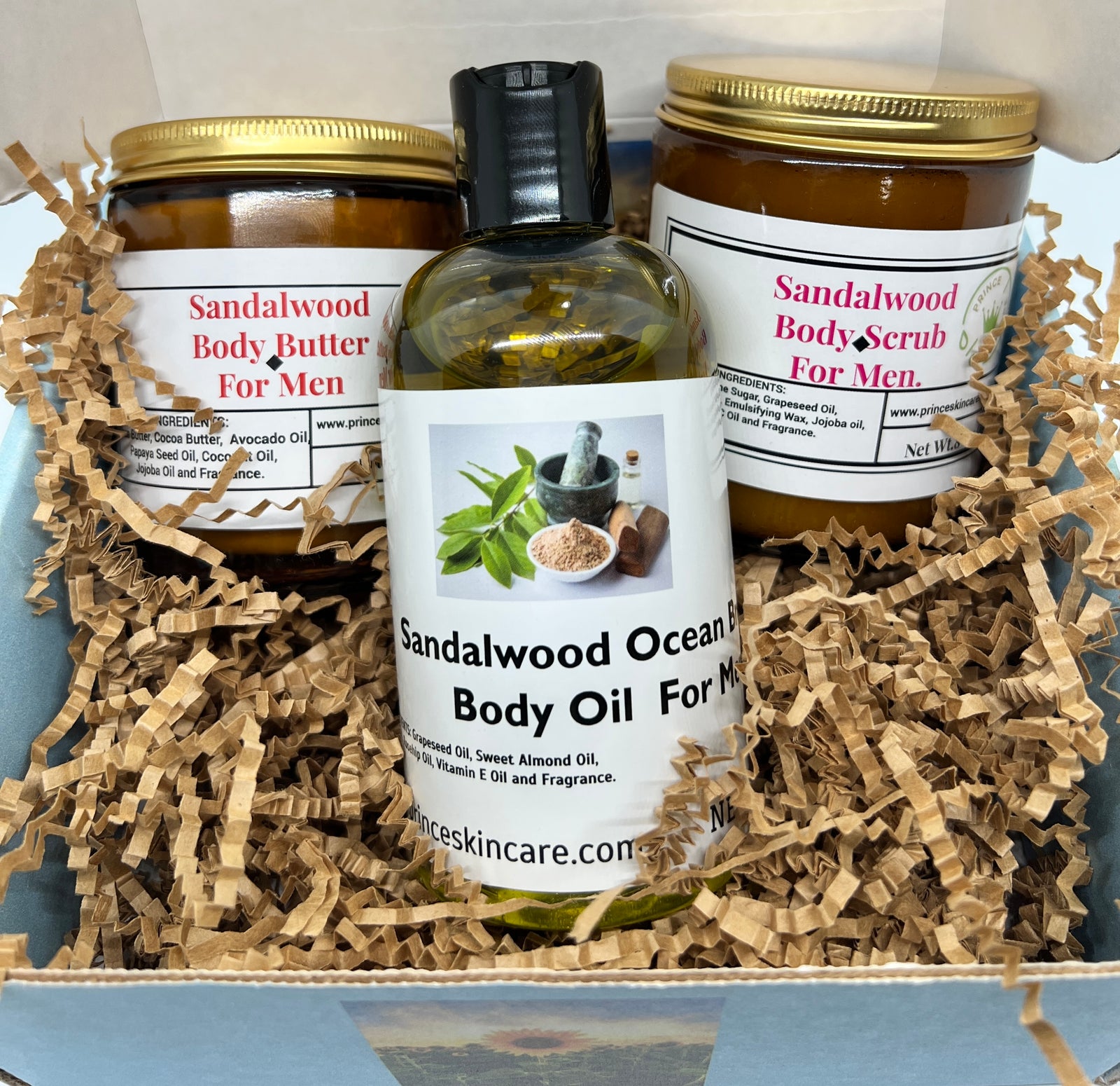Sandalwood Box Set for Men